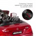 Uenjoy 12V Power Wheels Kids Ride On Car Remote Control Licensed Jaguar F-TYPE Roadster RC 3 Speeds EVA Tires with Spring Suspension & LED Lights & Key Start Painted Black   
